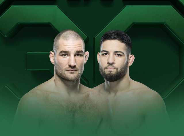 Sean Strickland e Nassourdine Imavov fazem a luta principal do UFC neste sábado Divulgação/UFC