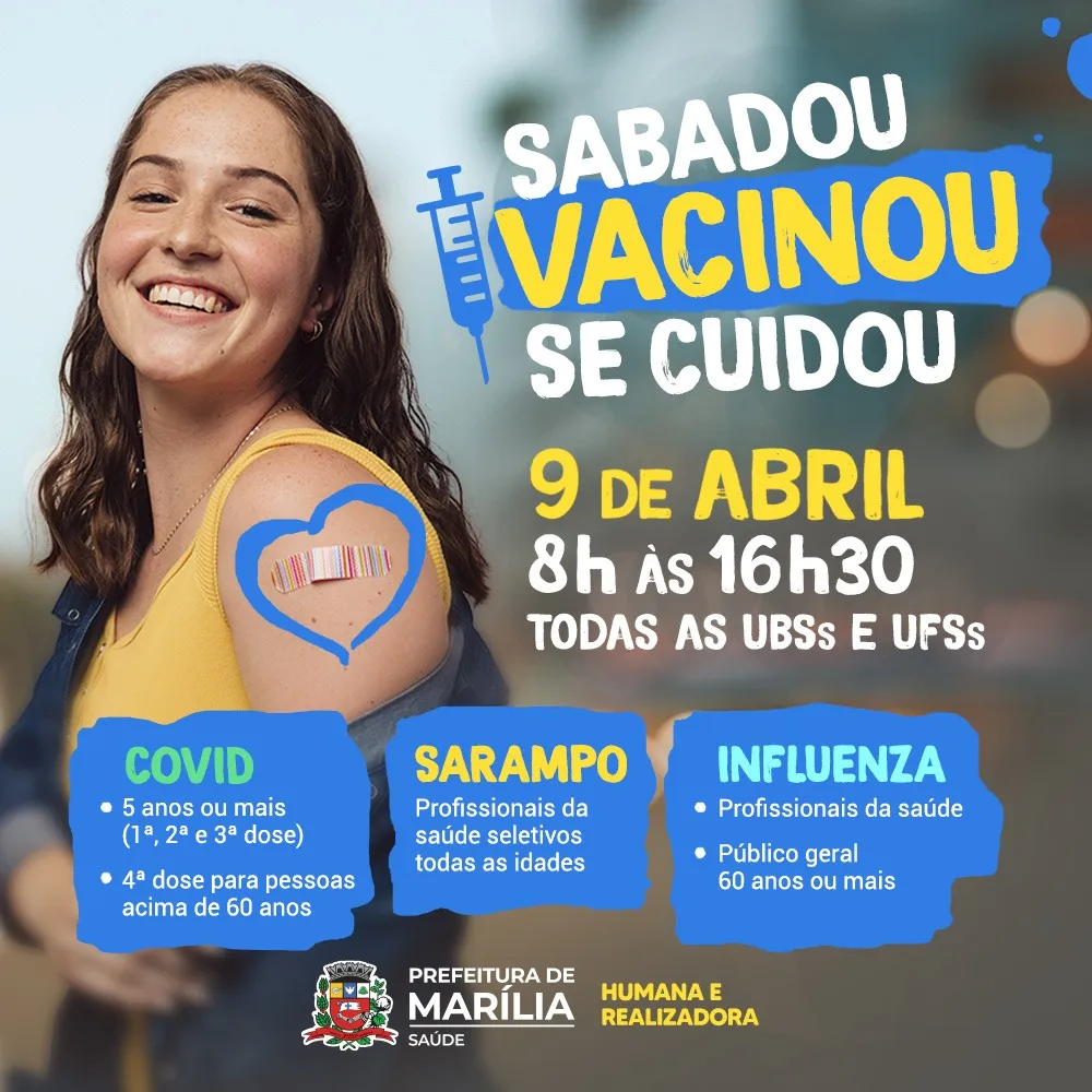 A ação vai acontecer no sábado (9)