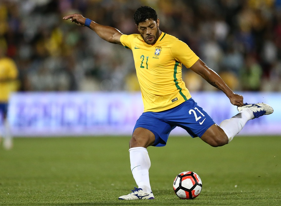 Hulk em ação pela Seleção em 2016 Lucas Figueiredo / MoWA Press