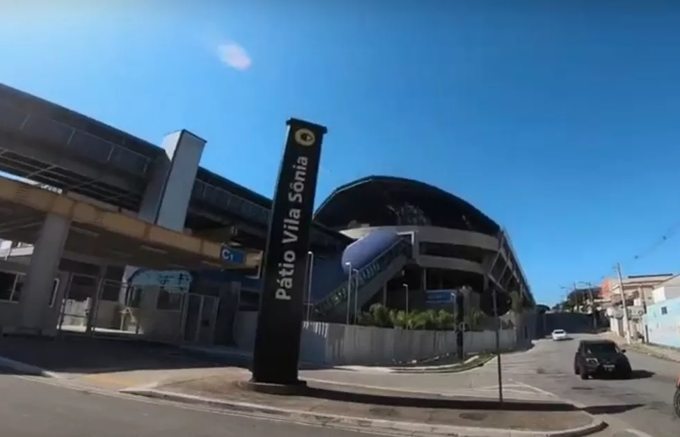 A estação Vila Sônia começou a ser construída em 2012 e foi entregue ano passado.  Foto: Reprodução/Redes Sociais