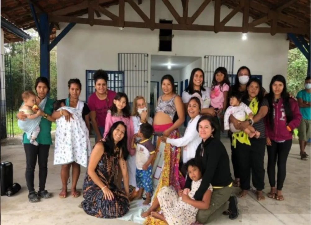 Gestantes indígenas são atendidas no Centro Harmonia para Vida em São Sebastião