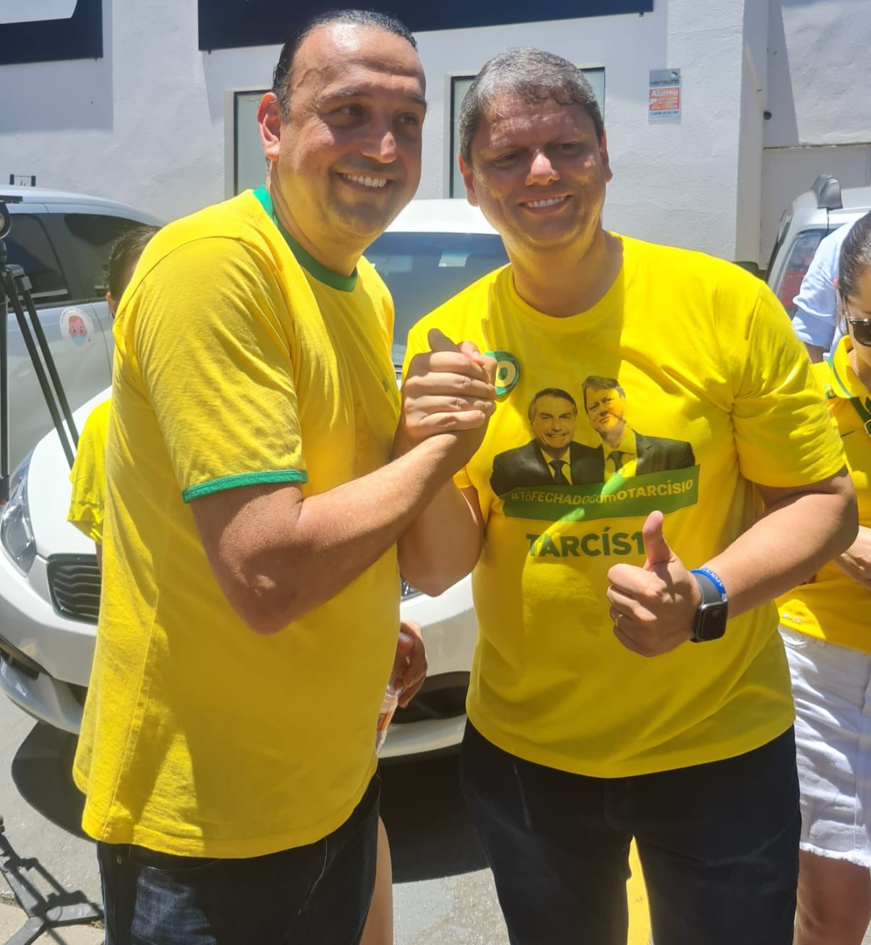 Chapa de Tarcísio e Felicio vencem a eleição ao governo de São Paulo Divulgação