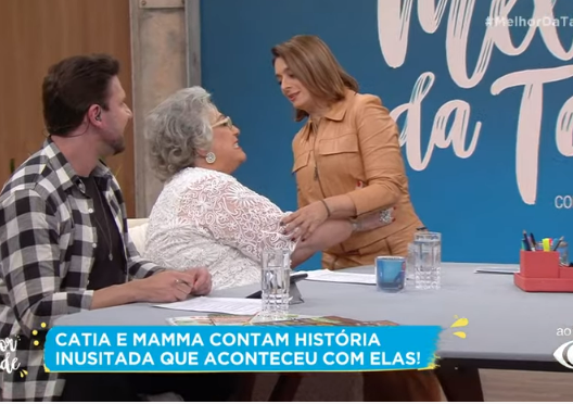 Mamma Bruschetta conta situação constrangedora envolvendo Catia Fonseca