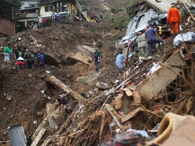 Fortes chuvas deixaram pelo menos 140 mortos e 191 desaparecidos Foto: Reuters