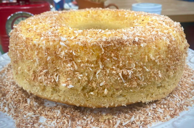 Bolo de pudim de milho | Band Receitas