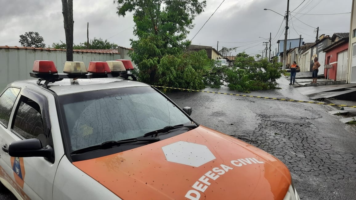 Réveillon: Defesa Civil alerta para chuvas fortes no Vale do Paraíba e litoral Divulgação/Defesa Civil