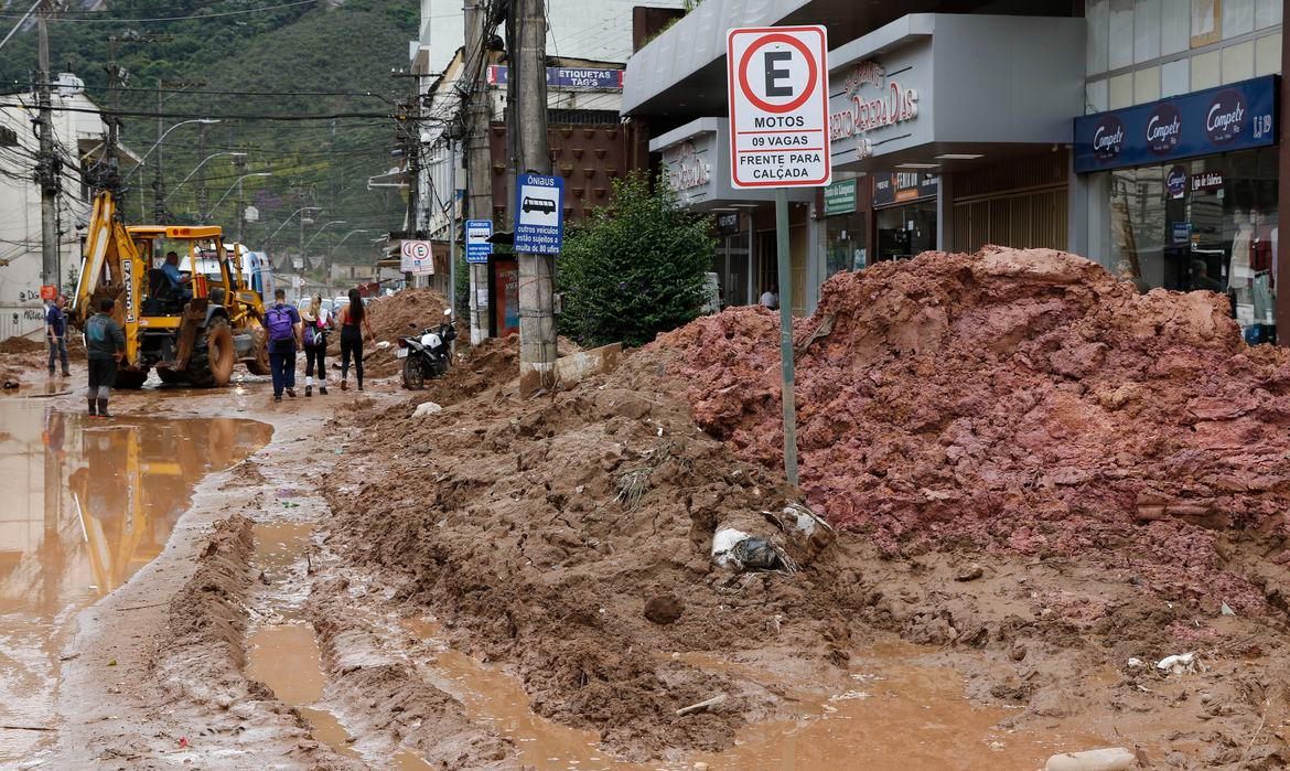 Petrópolis sofreu com os temporais no início deste ano Fernando Frazão/Agência Brasil