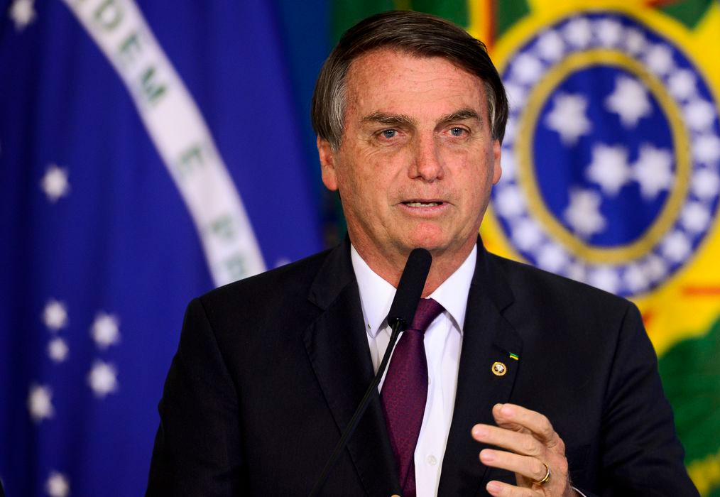 O presidente Jair Bolsonaro ironizou a declaração de Alberto Fernandez sobre o Brasil  Marcelo Camargo/EBC