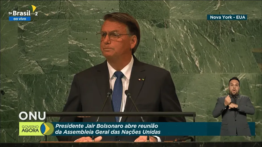 Discurso de Bolsonaro na ONU durou 20 minutos e 40 segundos