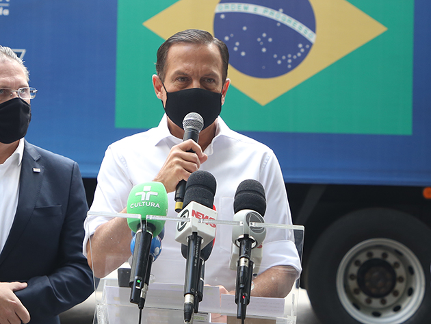 João Doria volta a descartar falta de oxigênio nos hospitais de São Paulo Governo do Estado de São Paulo