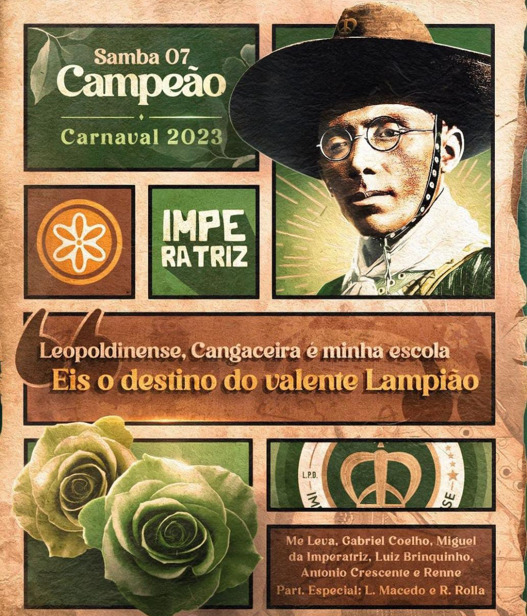 Imperatriz Leopoldinense define samba-enredo para o Carnaval 2023 Redes Sociais