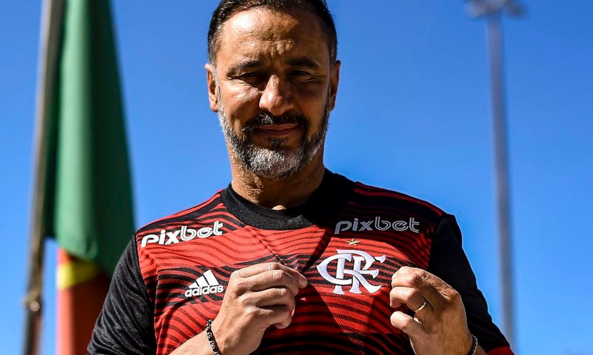 Vítor Pereira é anunciado como novo técnico do Flamengo Foto: Reprodução/Twitter Flamengo