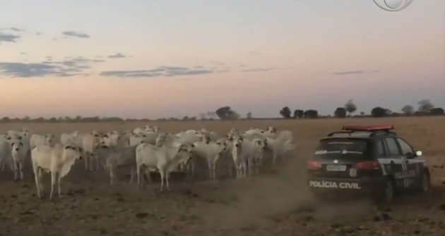 Justiça aciona polícia para entrar em fazenda do ex-jogador Fred