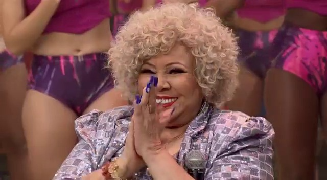 Alcione enfrentou resistência da mãe  Reprodução/Faustão Na Band