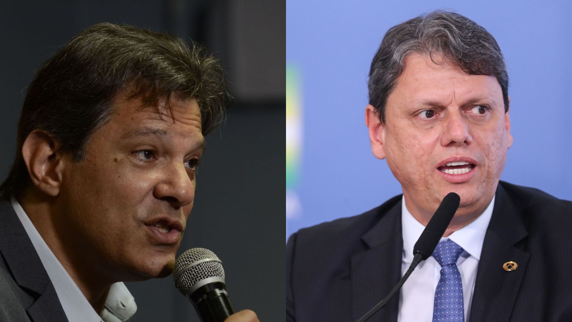 SP: Haddad lidera disputa com 38%, seguido por Tarcísio de Freitas, com 16%