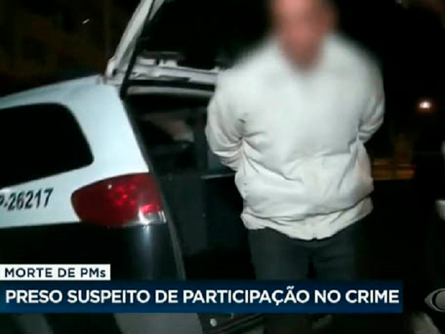 Morte de PMs: preso suspeito de participação no crime Reprodução TV