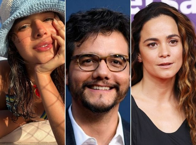 Bruna Marquezine, Wagner Moura e Alice Braga Reprodução/Instagram