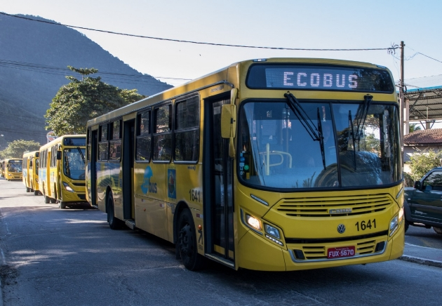 Funcionários da Ecobus entram em greve em São Sebastião Luciano Vieira/PMSS