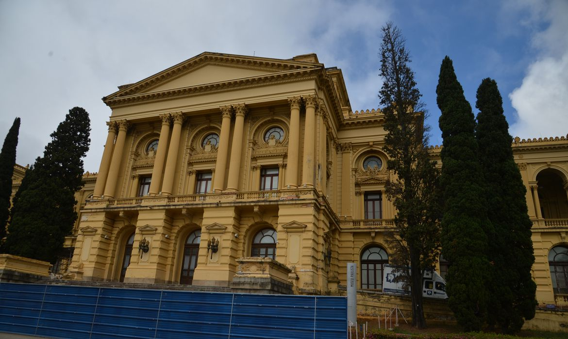 Além da área construída há 127 anos, existe um espaço mais novo Foto: Divulgação/Museu do Ipiranga