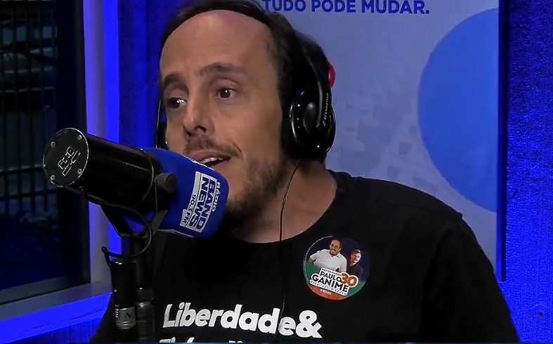 Paulo Ganine, do NOVO, participou de sabatina nesta terça-feira (16) Reprodução/BandNews FM