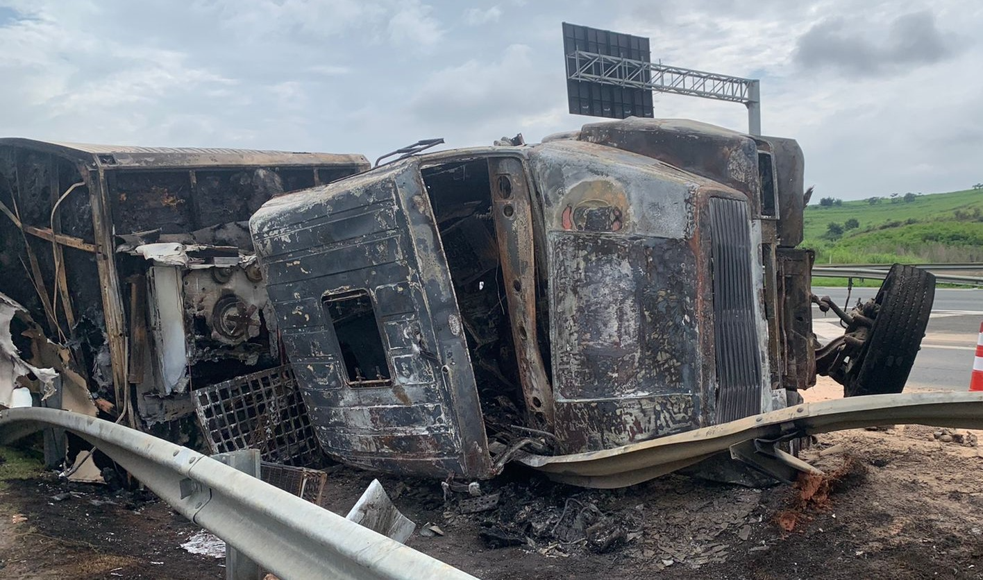 Acidente foi na Rodovia D Pedro Duda Carnietto