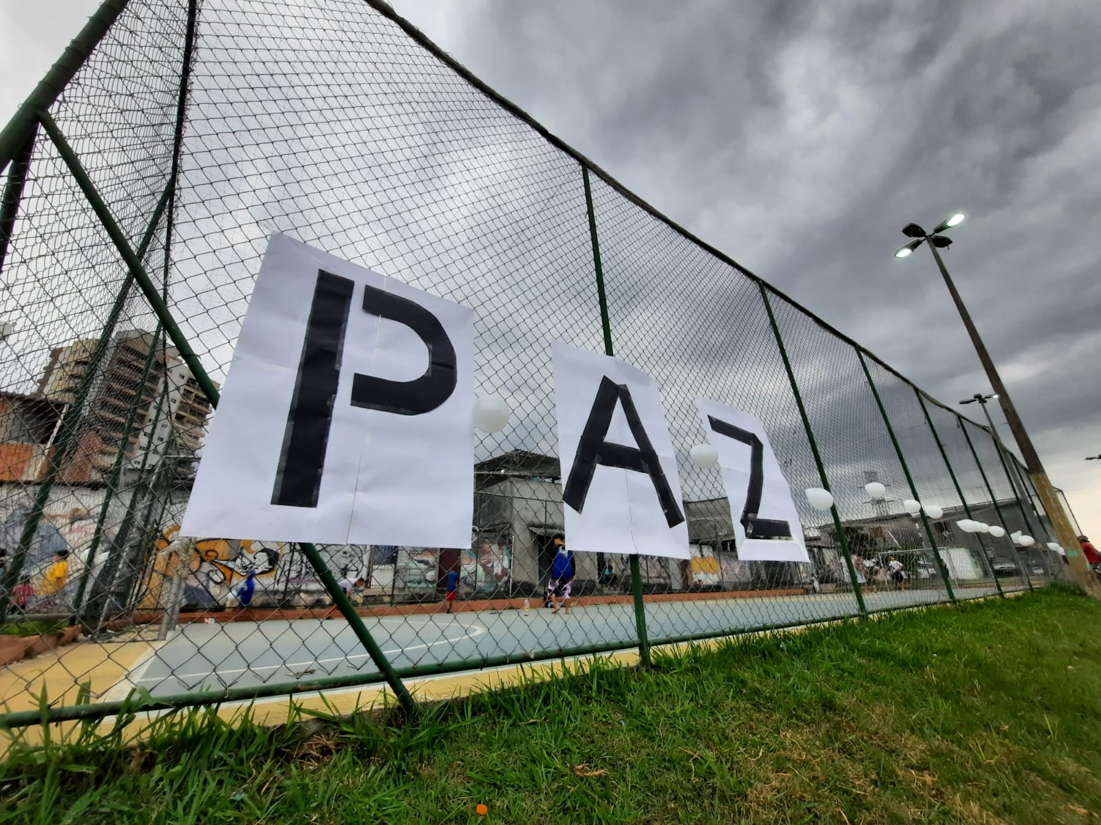 Moradores da comunidade Santa Cruz fazem protesto pacífico em São José dos Campos Rauston Naves/Vale Urgente