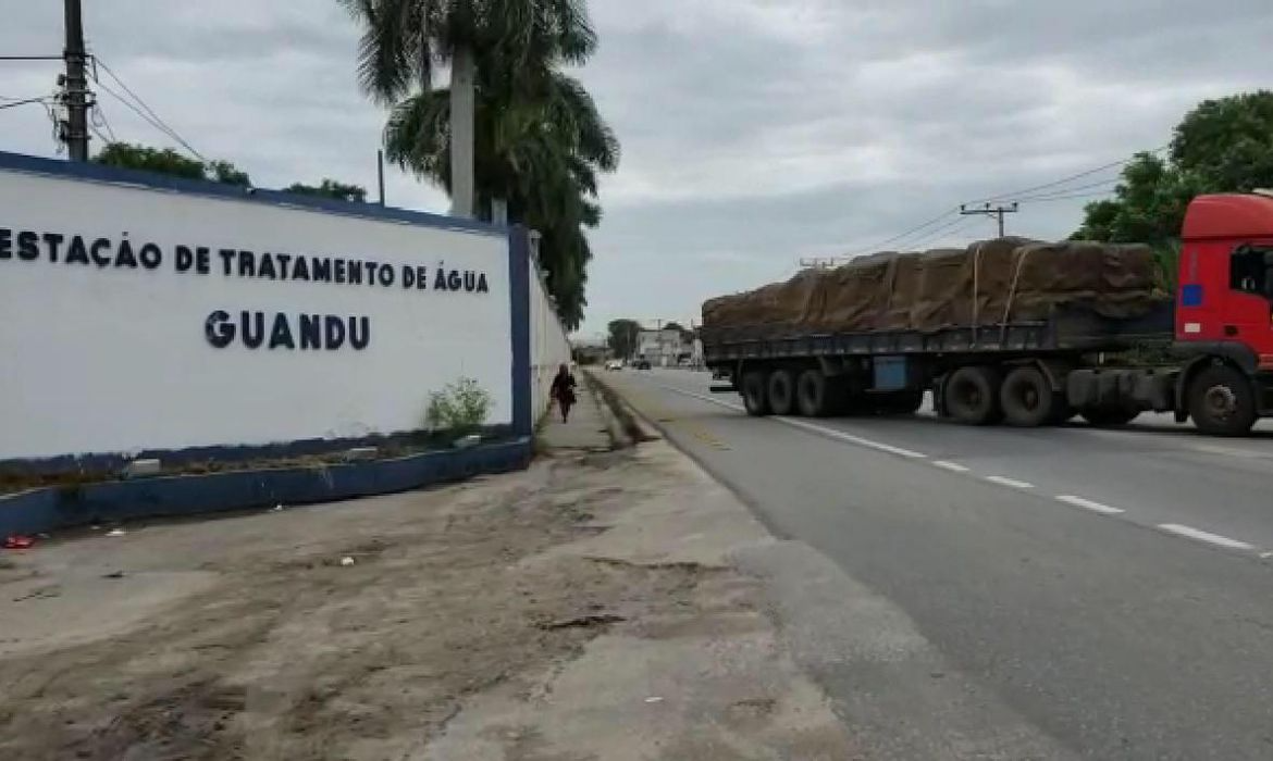 A estação Guandu abastece 10 milhões de pessoas Divulgação/ Cedae