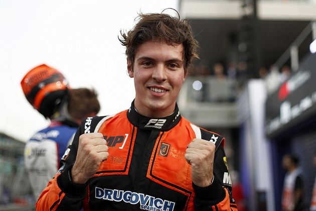 Felipe Drugovich é o atual líder da F2 F2