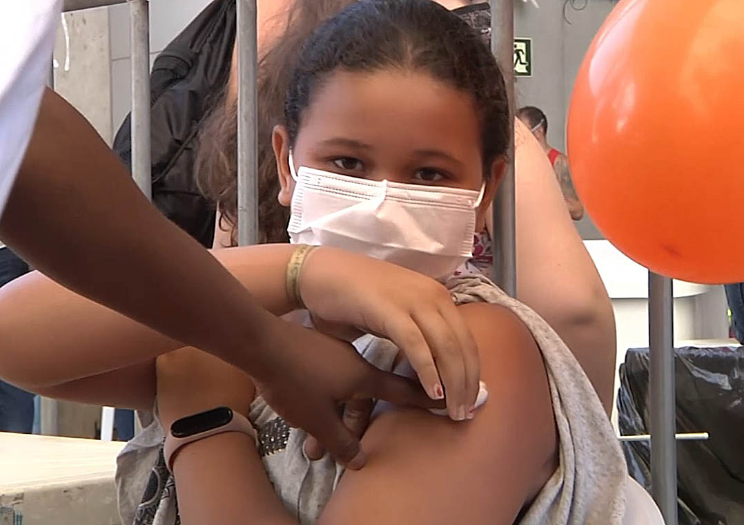 Cidade de SP começa amanhã a vacinar crianças de 5 a 11 anos sem comorbidade