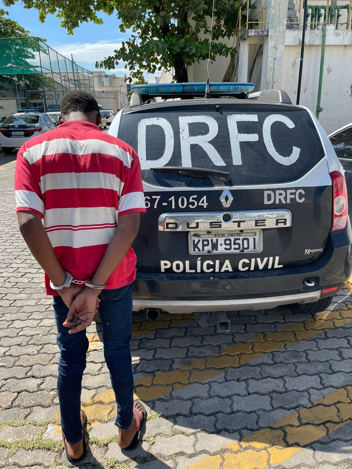 Prisão foi realizada em Duque de Caxias, Baixada Fluminense Reprodução/Polícia Civil