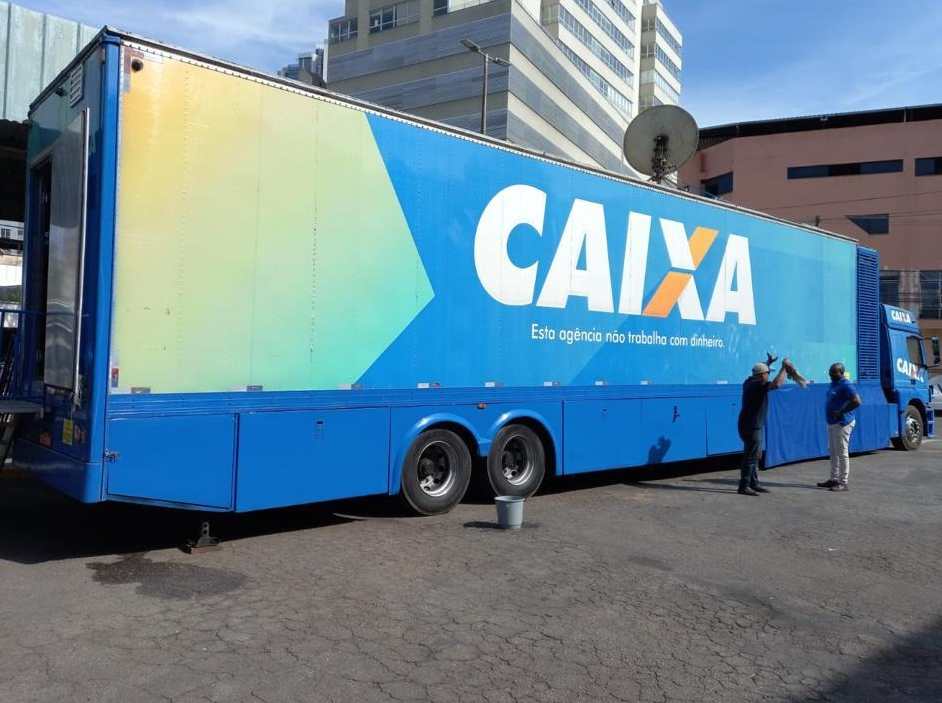 Caminhão estará na região Centro-Sul da capital até a próxima sexta Reprodução