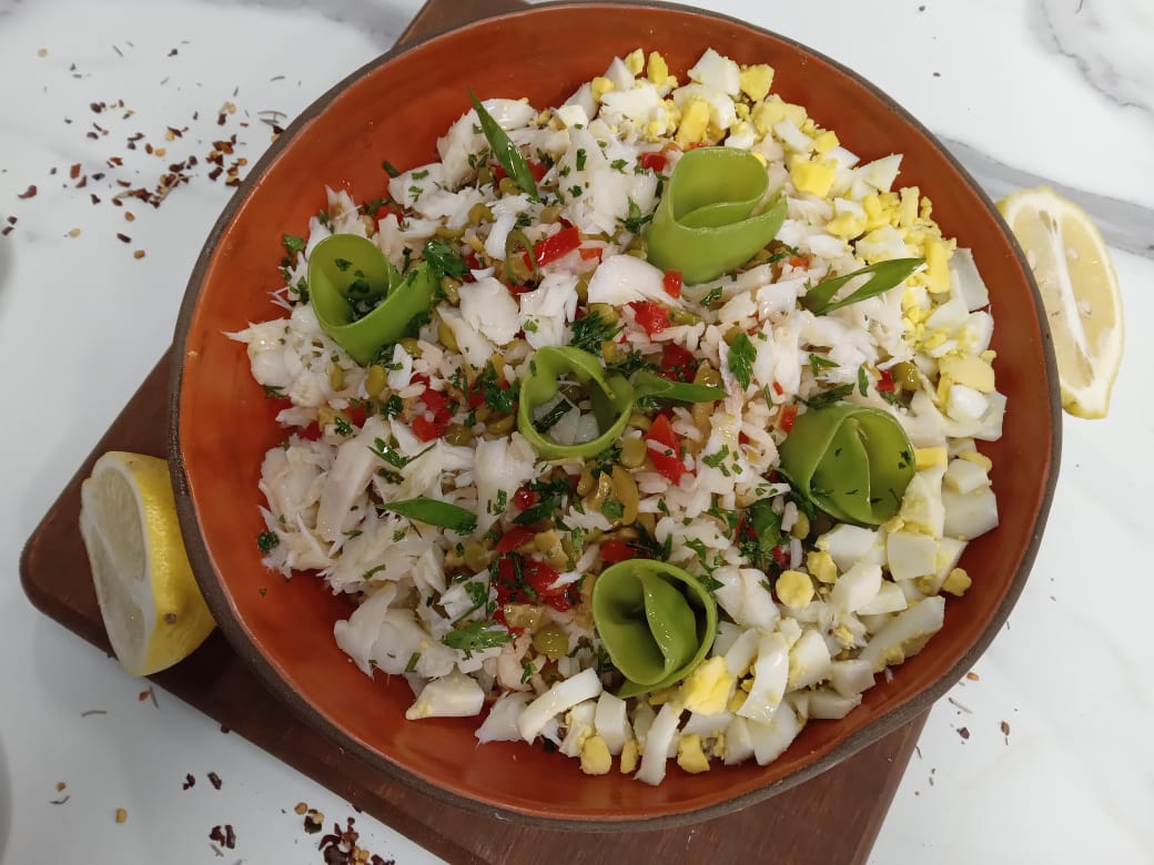 Arroz com bacalhau e ervilhas à moda portuguesa | Band Receitas