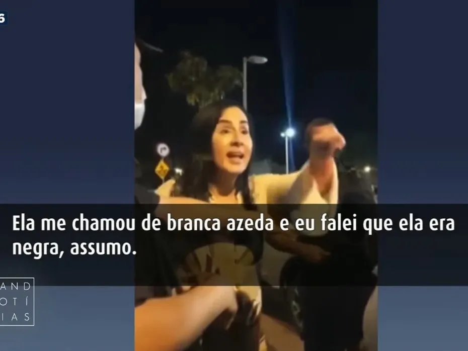 Rosilene Carvalho foi atacada por Ana Paula de Castro Batalha no fim de semana