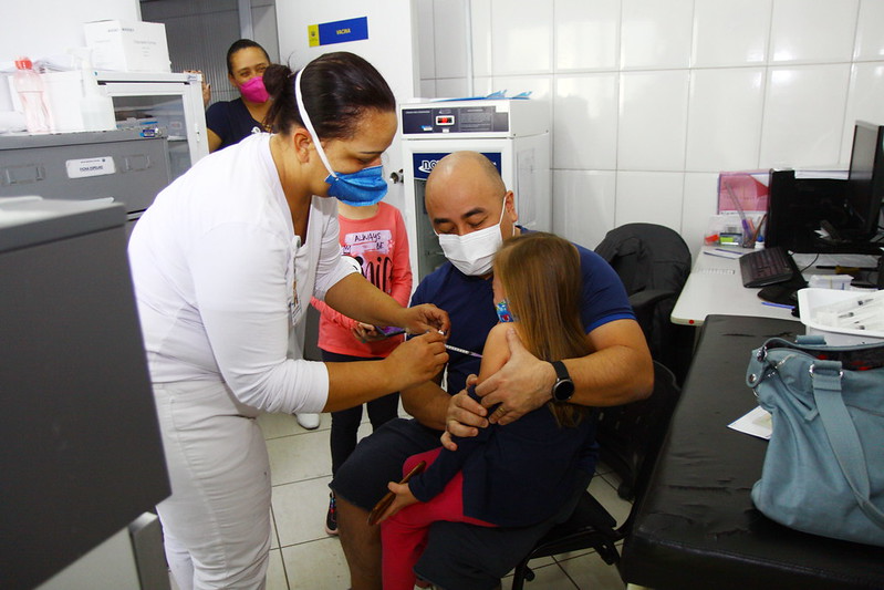 Crianças a partir dos 3 anos podem ser vacinadas neste domingo, 4 Divulgação Pref SJCampos