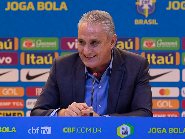 Tite analisou momento da seleção em entrevista à Rádio Bandeirantes Divulgação/CBF