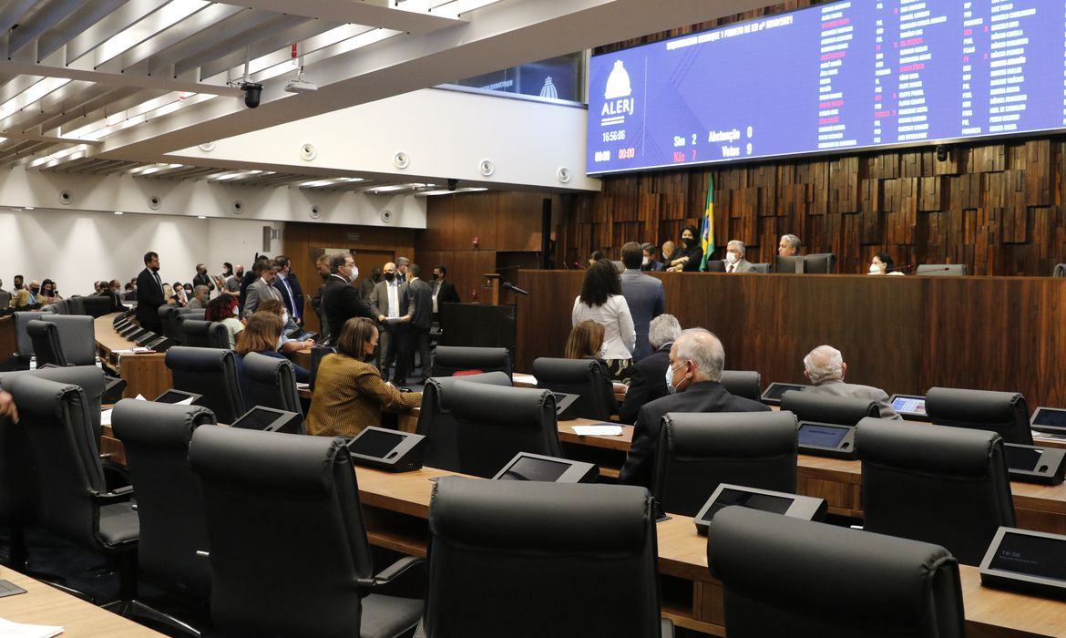 Assembleia Legislativa do Rio analisa proposição que busca aumentar o salário de Castro  Fernando Frazão/Agência Brasil 