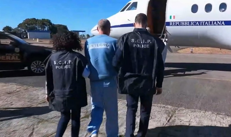 PF extradita mafioso italiano condenado por tráfico internacional de drogas
