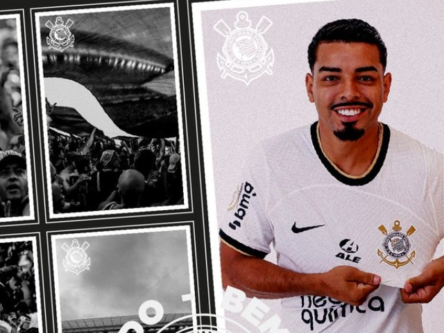 Corinthians anuncia a contratação de lateral-esquerdo Matheus Bidu, ex-Cruzeiro Reprodução Corinthians