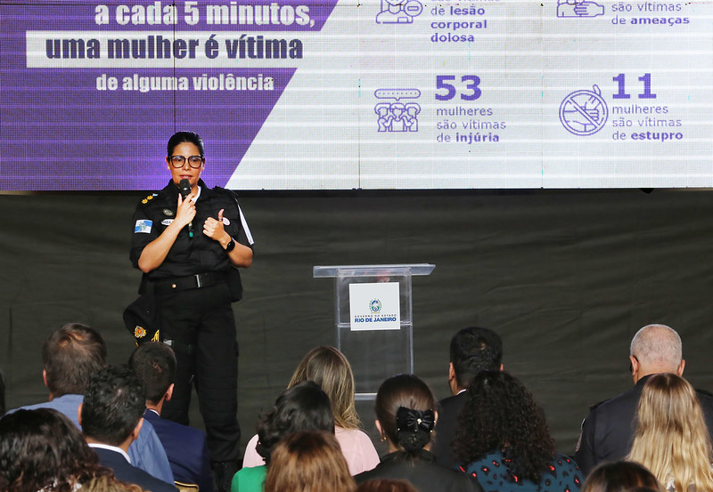 Cláudia Moraes, coordenadora da Patrulha Maria da Penha Foto: Carlos Magno