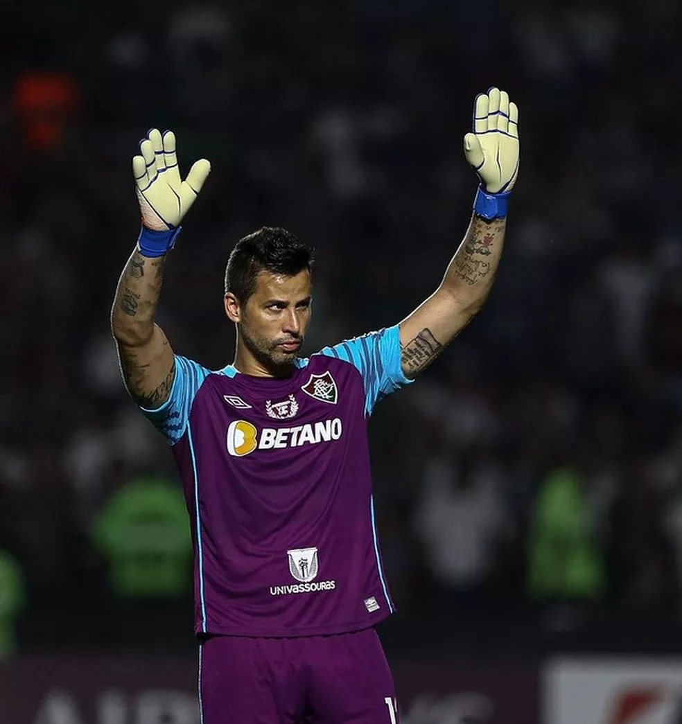 Goleiro Fábio do Fluminense, ex-Cruzeiro Lucas Merçon / Fluminense FC