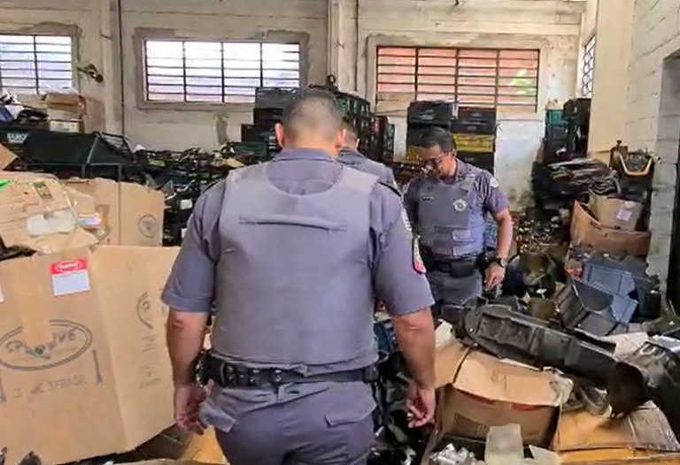 Galpão de peças usadas pé lacrado em Limeira Divulgação