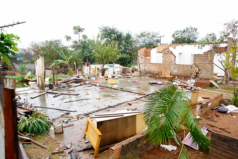 Rio Preto: barracos são derrubados na Favela Marte