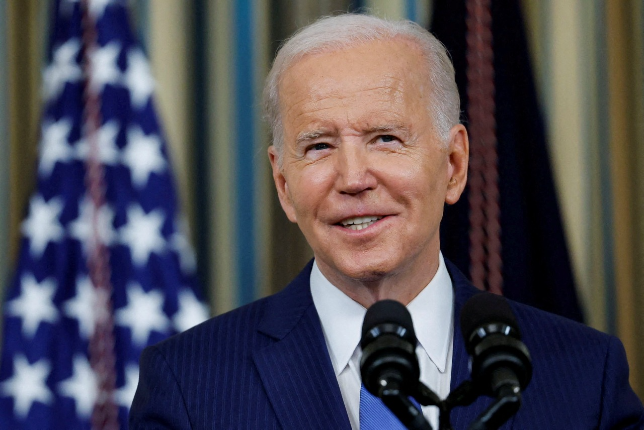  Joe Biden afirmou que compromisso dos norte-americanos com o clima é inabalável Foto: Reuters 