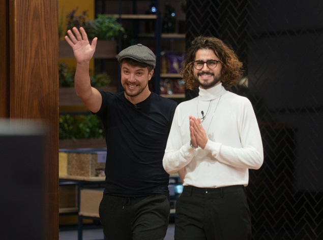 Vitor Bourguignon e Hugo Merchan voltam ao MasterChef Carlos Reinis/Band