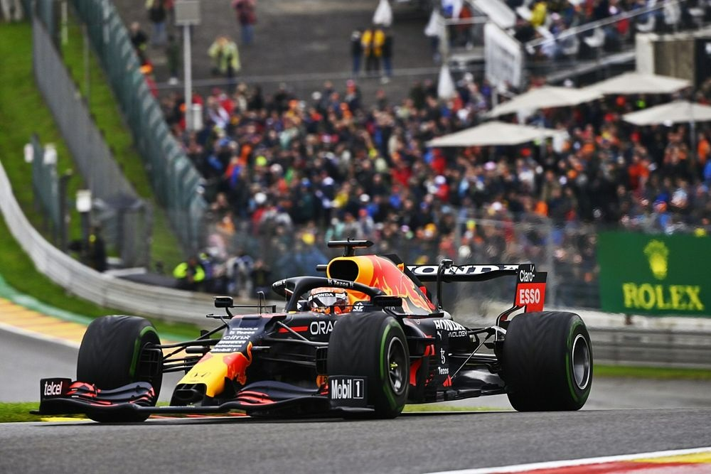 Max Verstappen no GP da Bélgica F1