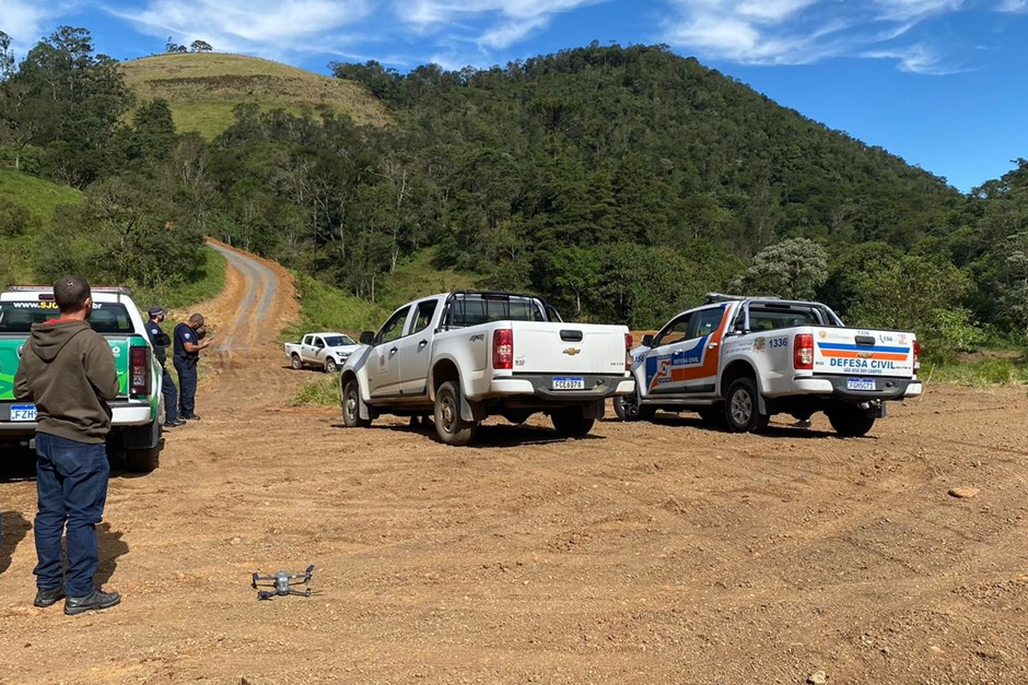 Agentes detectaram alterações e embargaram obras Divulgação/PMSJC