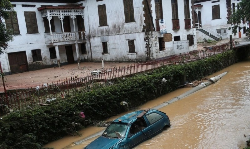 Enchentes são problema desde o século 19 em Petrópolis, RJ Foto: Ricardo Moraes/ Agência Brasil