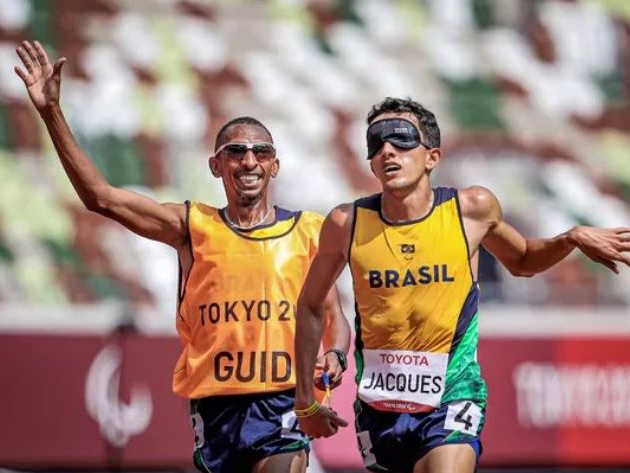 Yeltisin Jacques fez história no esporte paralímpico brasileiro Reprodução/Time Brasil