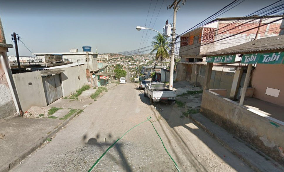 Rua Ana Lima, em São João de Meriti Reprodução/Google Maps