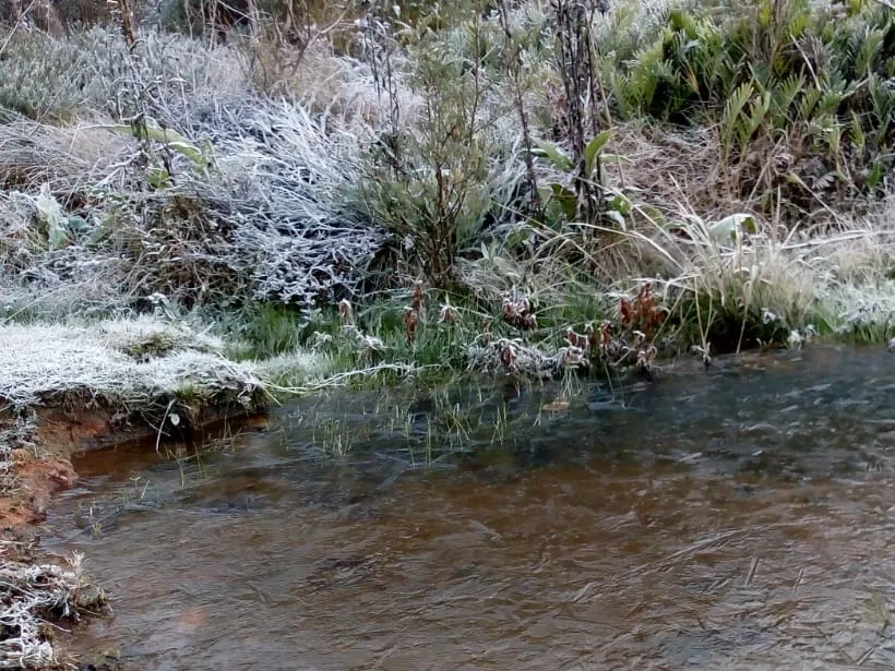 Passagem de um sistema frontal derruba temperaturas no Vale do Paraíba Arquivo pessoal